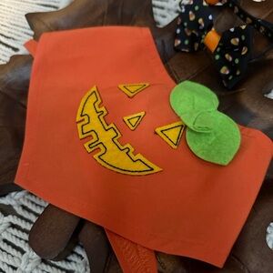 Halloween Pumpkin Pet Bandana